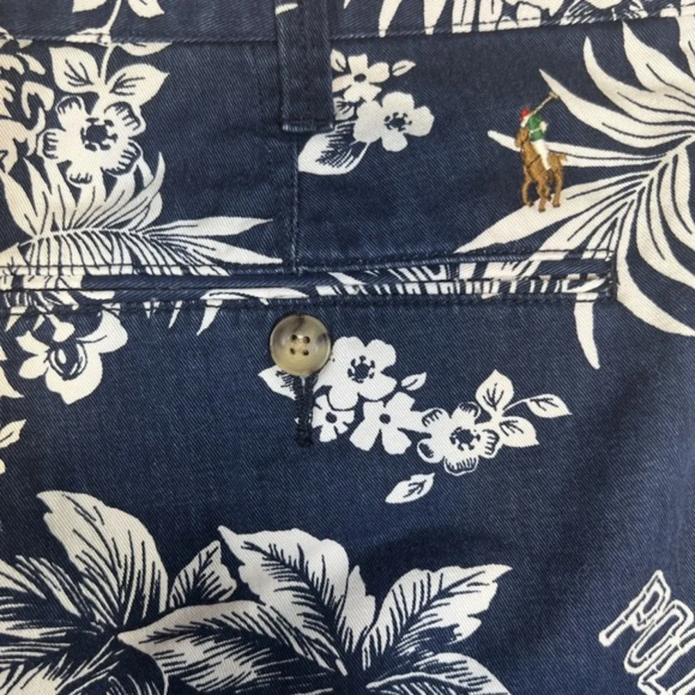 Polo Ralph Lauren Hawaiian Bear Shorts Men's Relaxed Fit 10